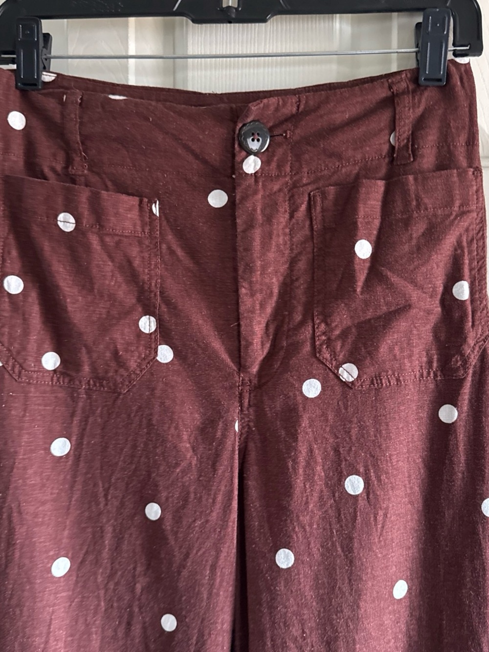 Maeve Colette Linen Stretch High-Rise Wide-Leg Pants - Picture 5 of 7